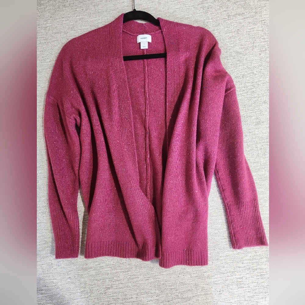Pink cardigan